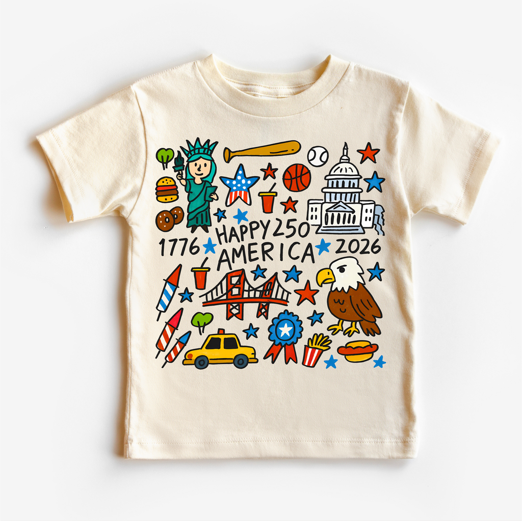 Happy 250 America Tee