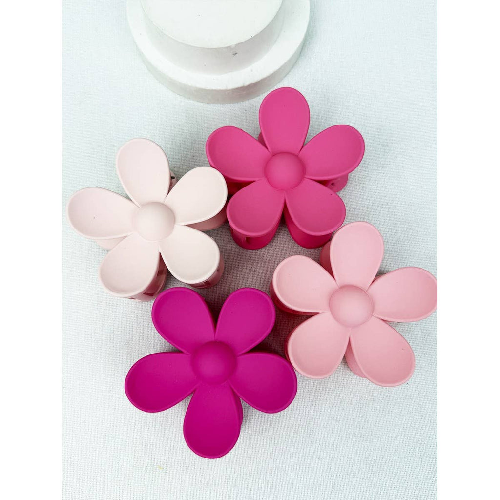 Pink Shades of Daisy Hair Clip