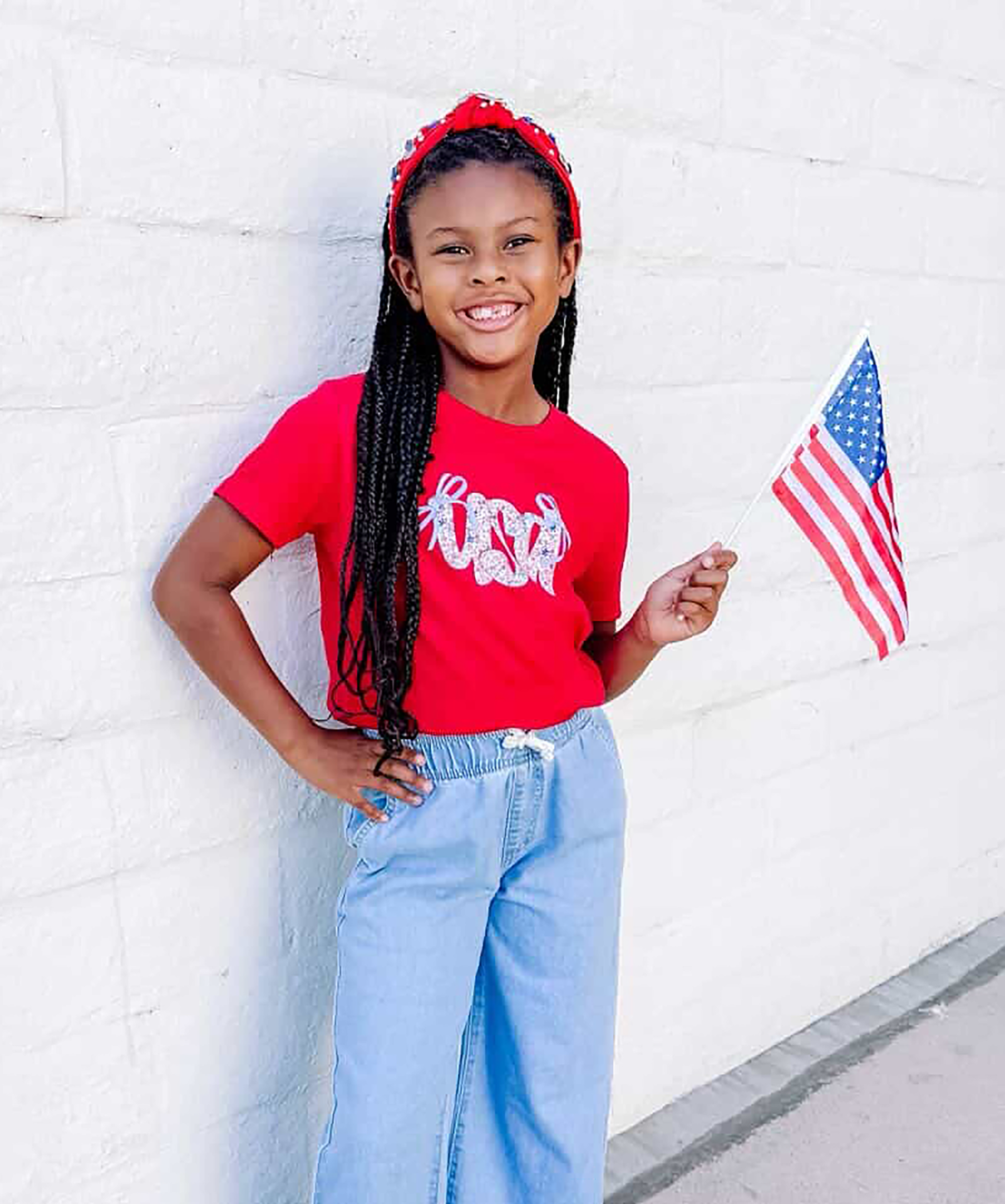 USA Patriotic Graphic Tee