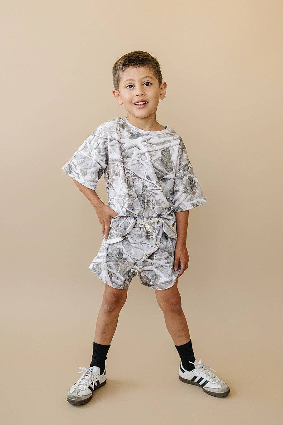 Camo Shorts Set
