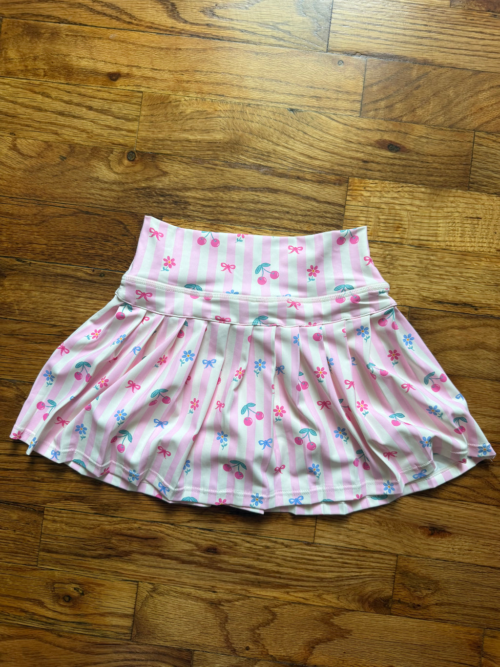 Cherry Bow Athletic Skort
