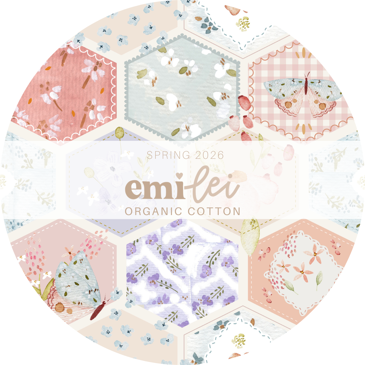 Patch Floral Peplum Top & Bloomer Set