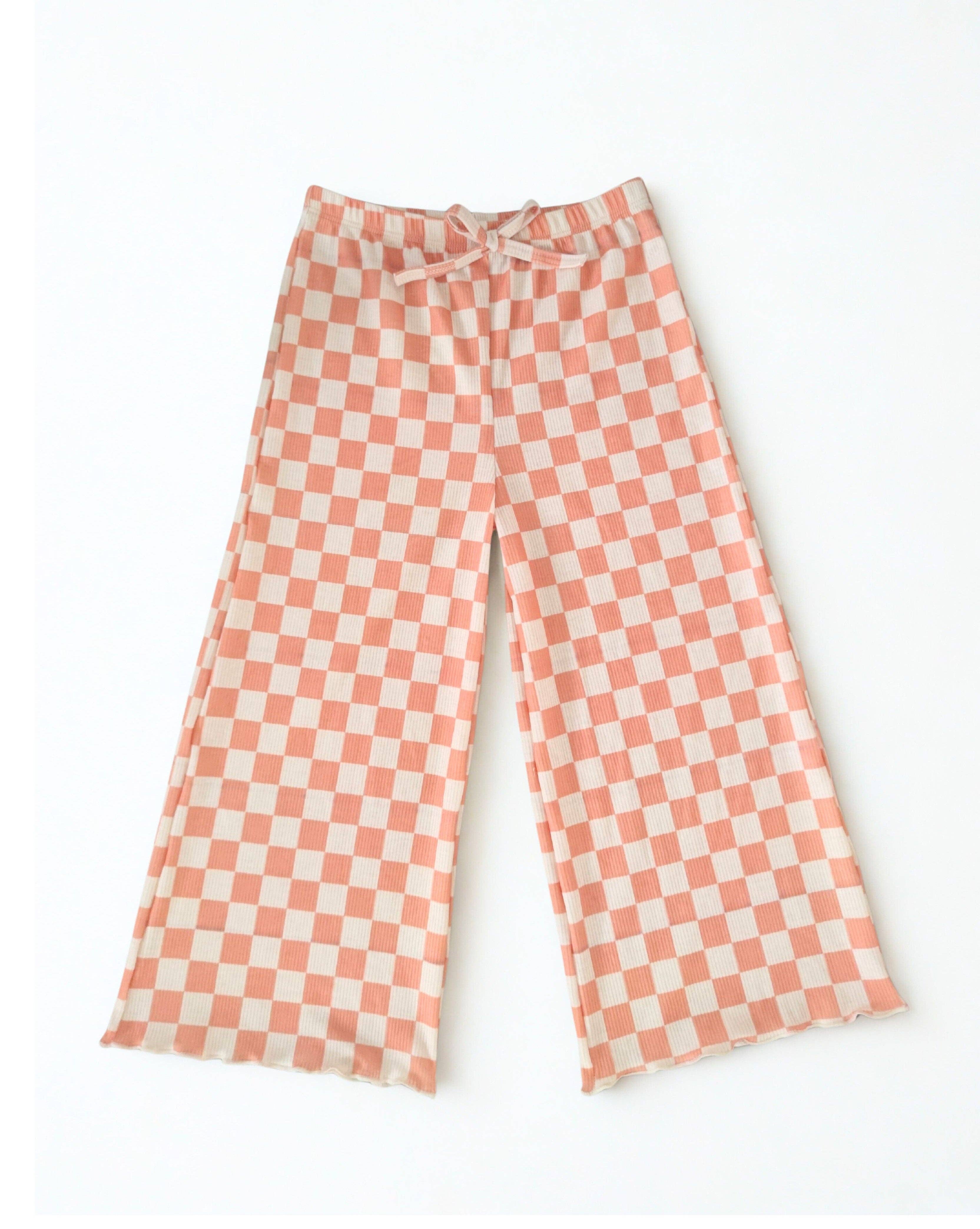 Retro Check Pants