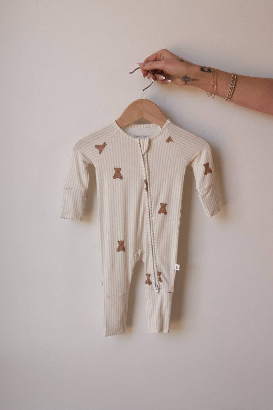 Teddy Bear Footie Pajamas