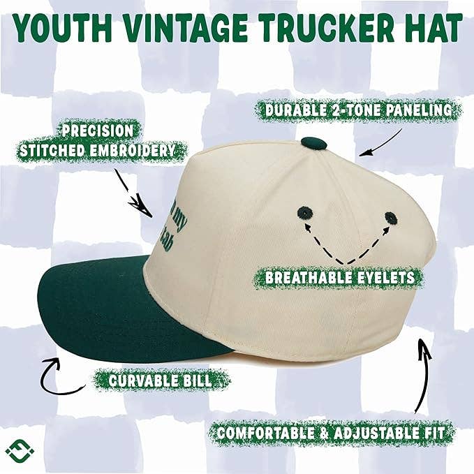 Put It on My Papa's Tab (Green/Beige)
