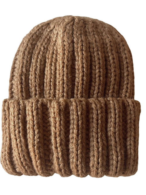 Baby's First Hat, Chunky Knit Tawny