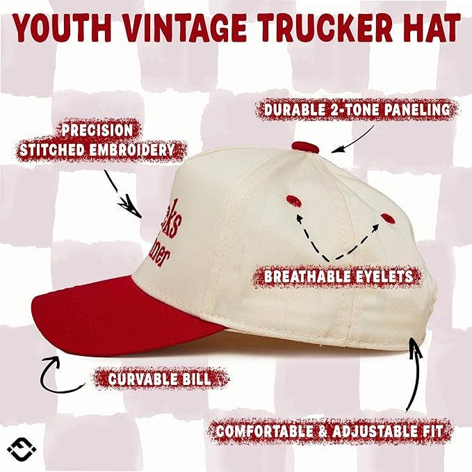 Kids Snacks for Dinner Trucker Hat