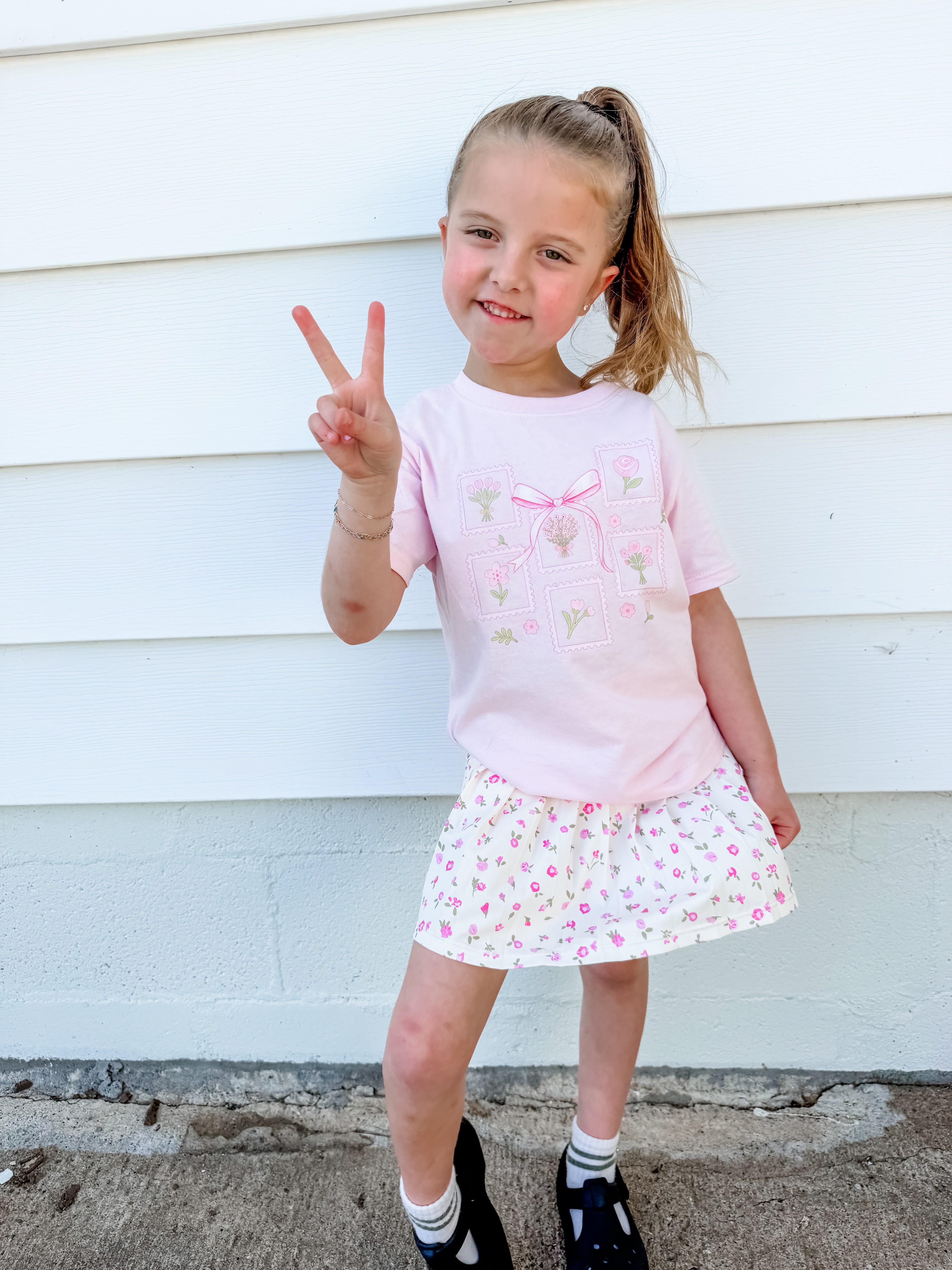 Ditsy Floral Athletic Skort