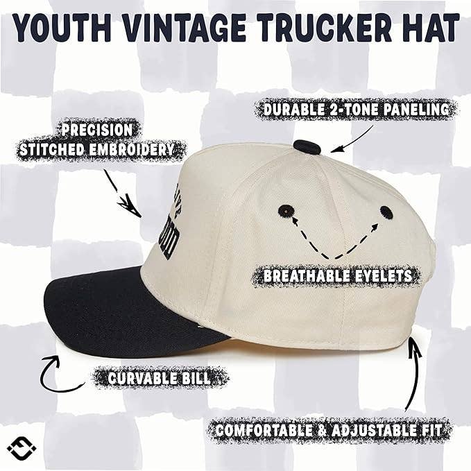 Long Live Boyhood Trucker - Black/Beige