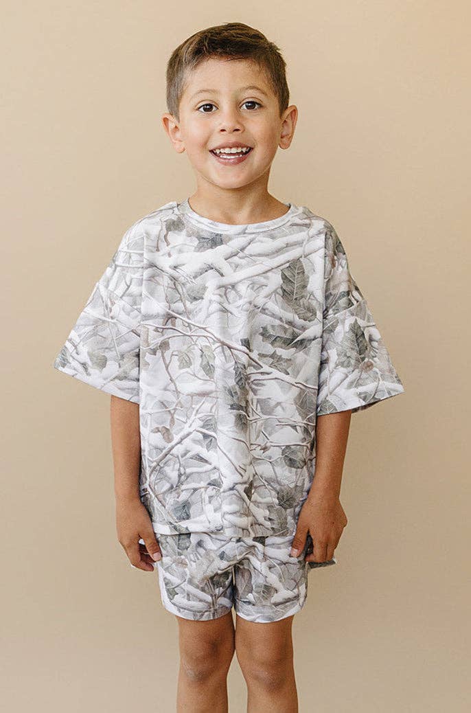 Camo Shorts Set