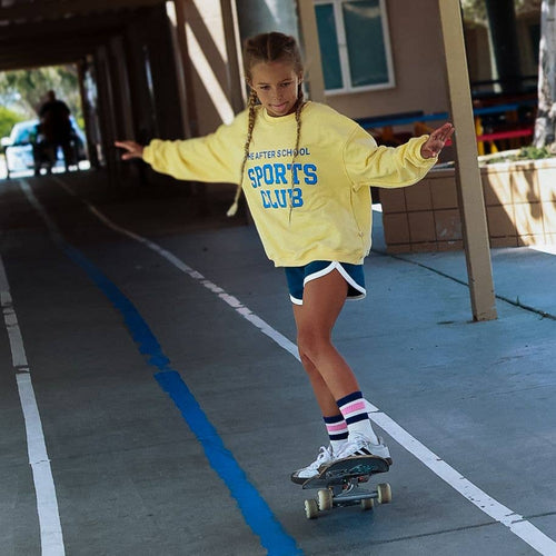 AFTER SCHOOL SPORTS CLUB | BUTTER YELLOW