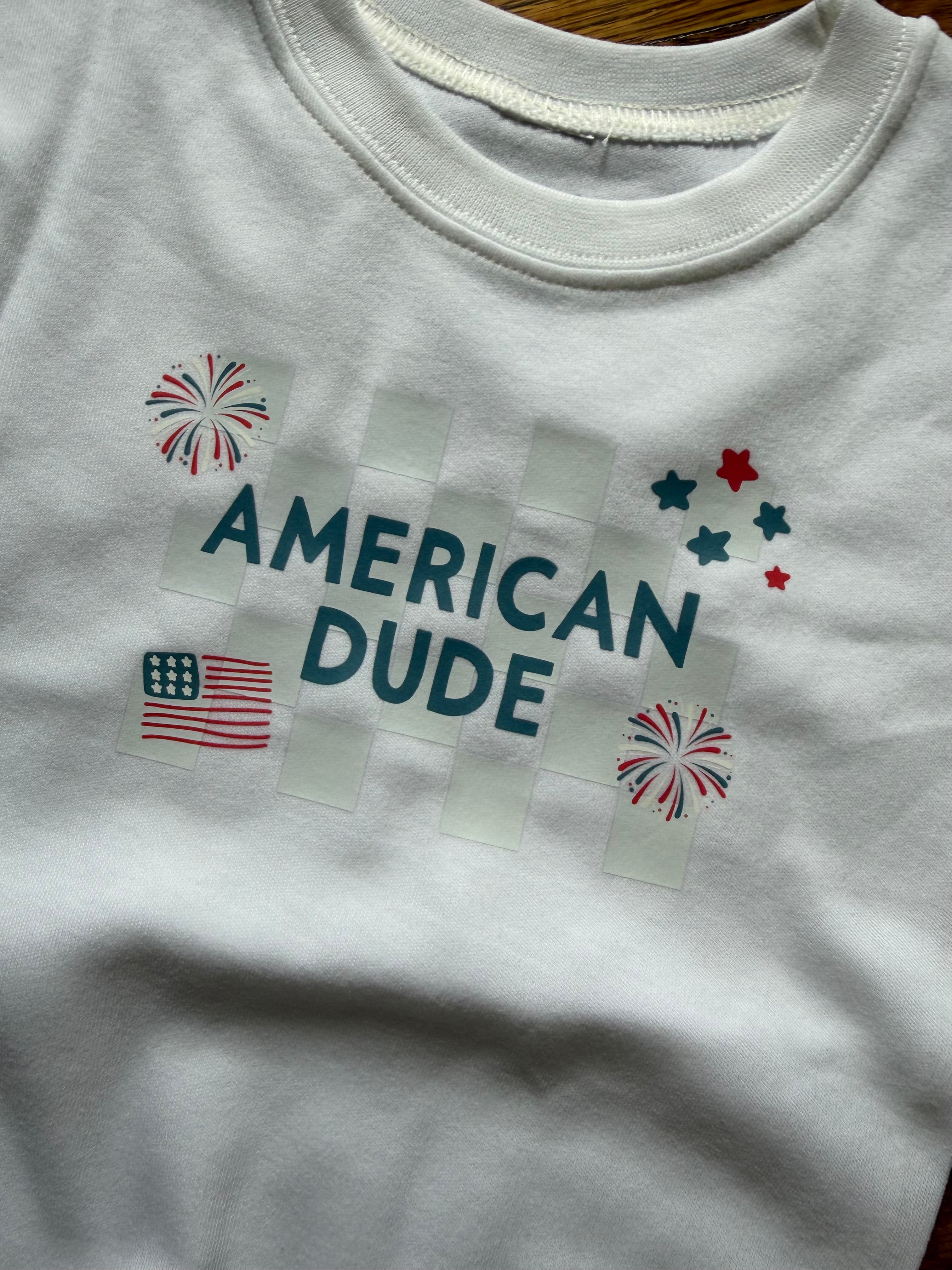 American Dude Romper