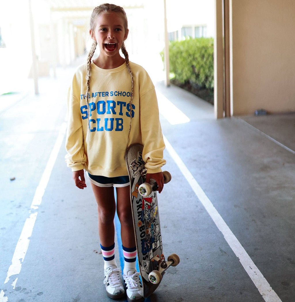 AFTER SCHOOL SPORTS CLUB | BUTTER YELLOW