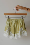Prickly Pear Satin Shorts