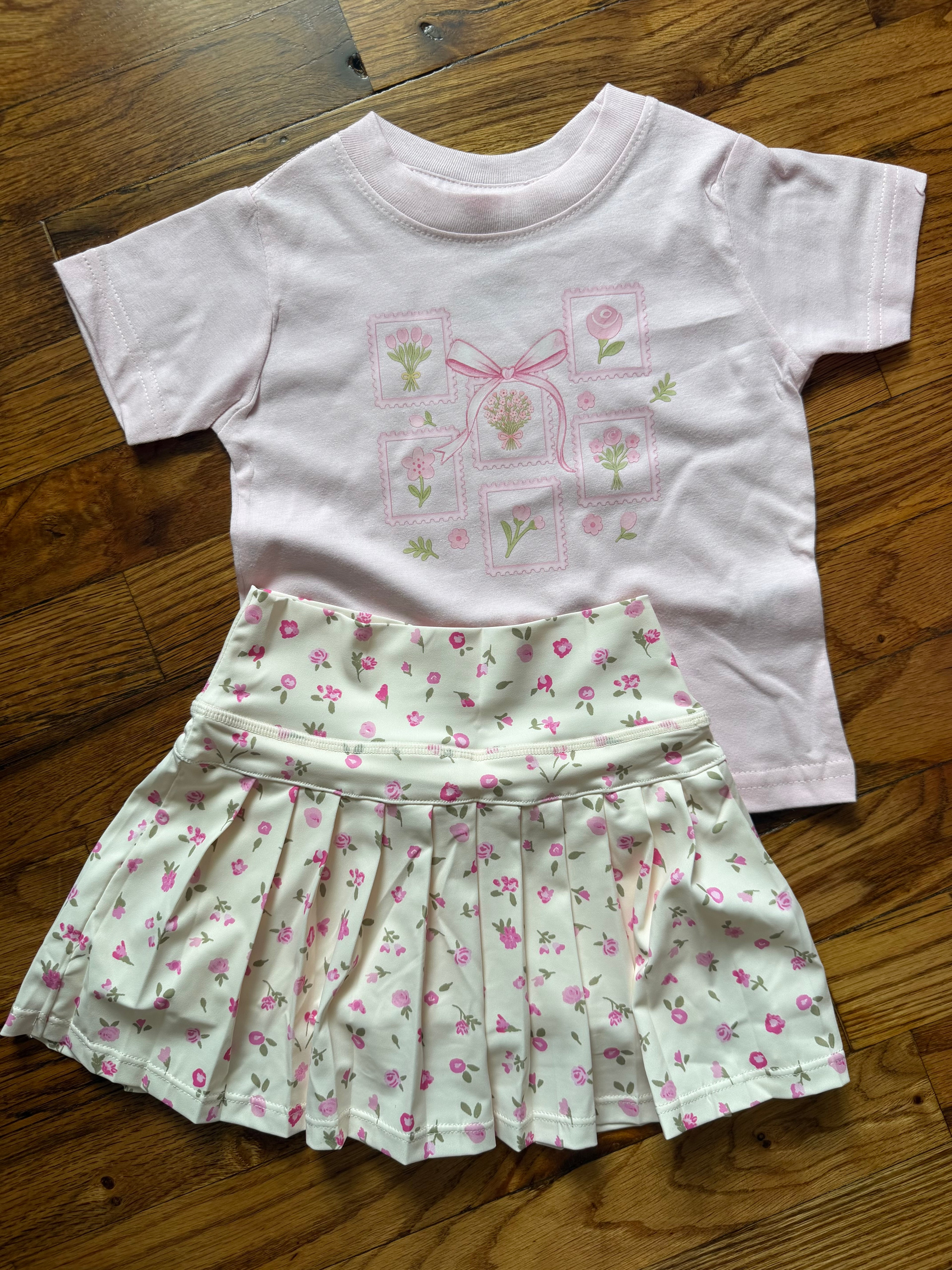 Ditsy Floral Athletic Skort