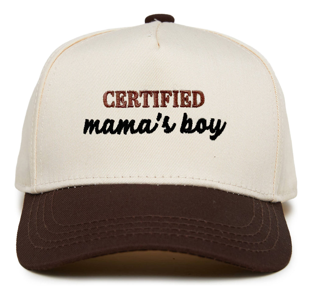 Certified Mamas Boy Trucker Hat