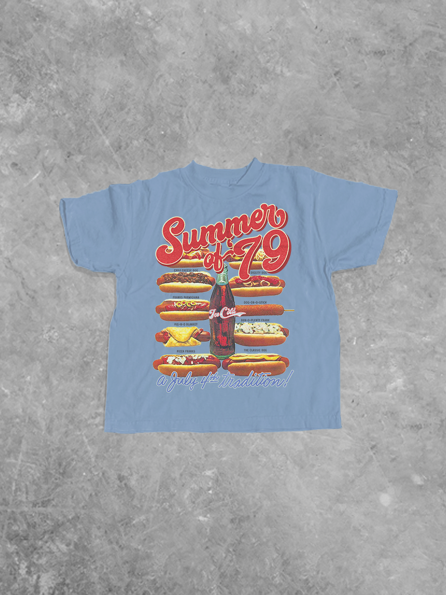 Summer of '79 boxy tee