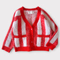 Kids Big Top Stripe Cardigan