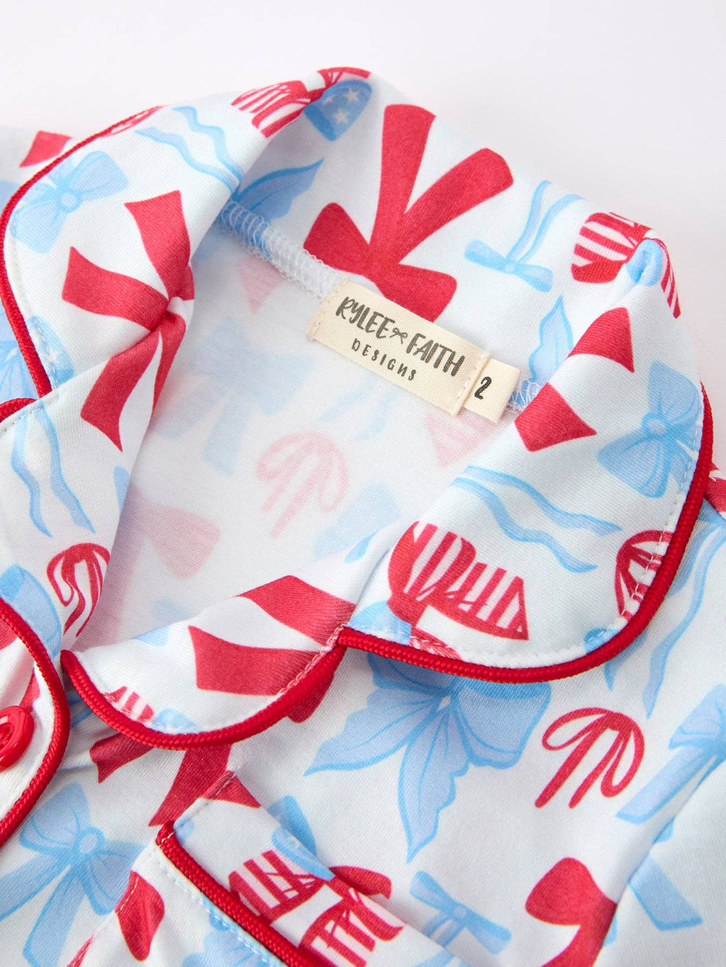 Bow Pajama Set