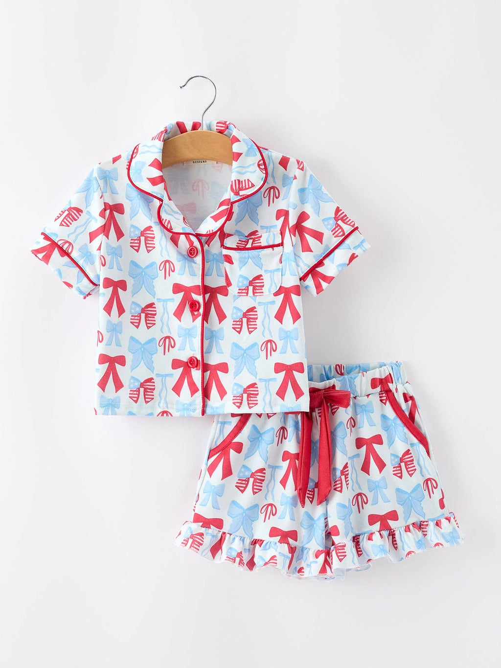 Bow Pajama Set