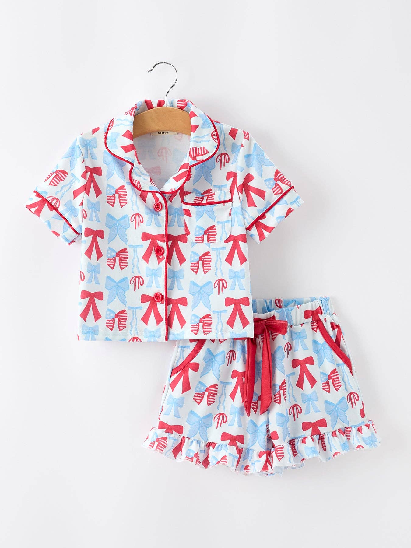 Bow Pajama Set