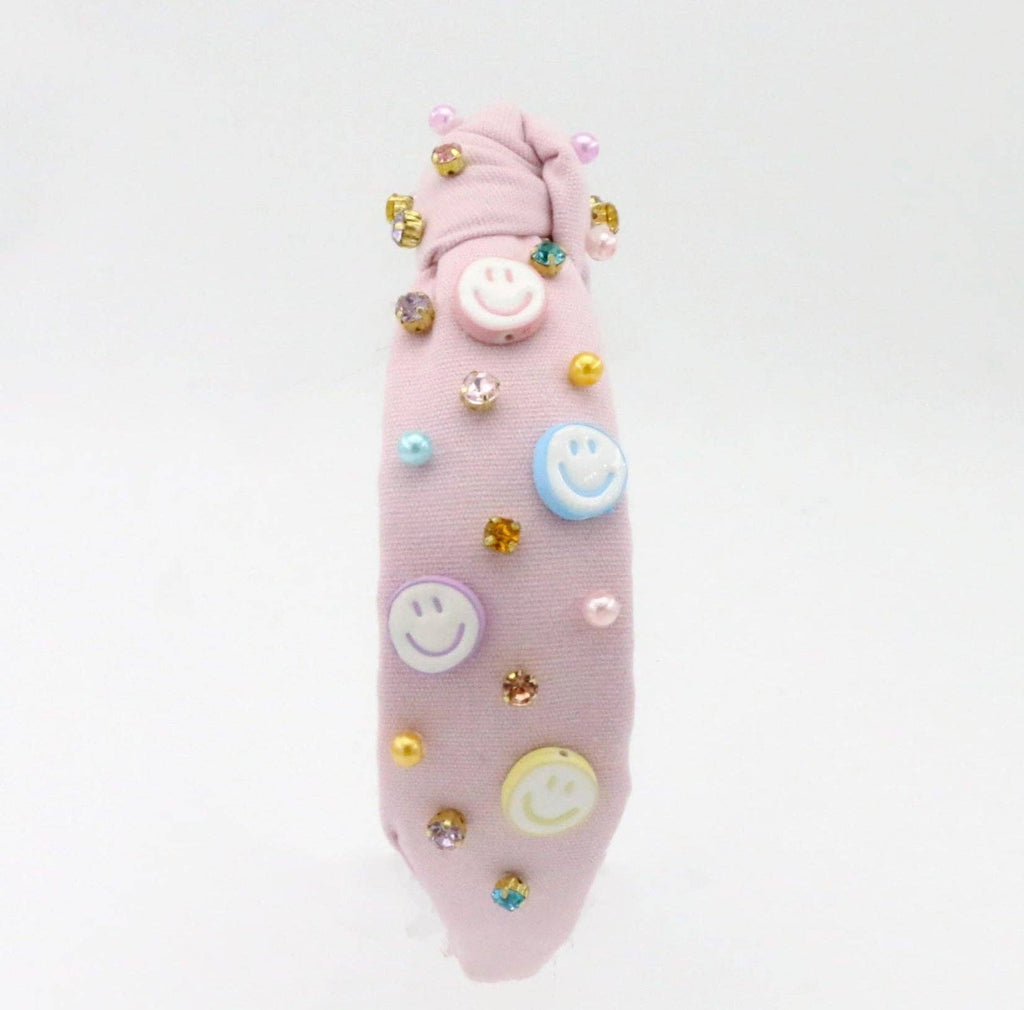Smiley Face Knotted Headband