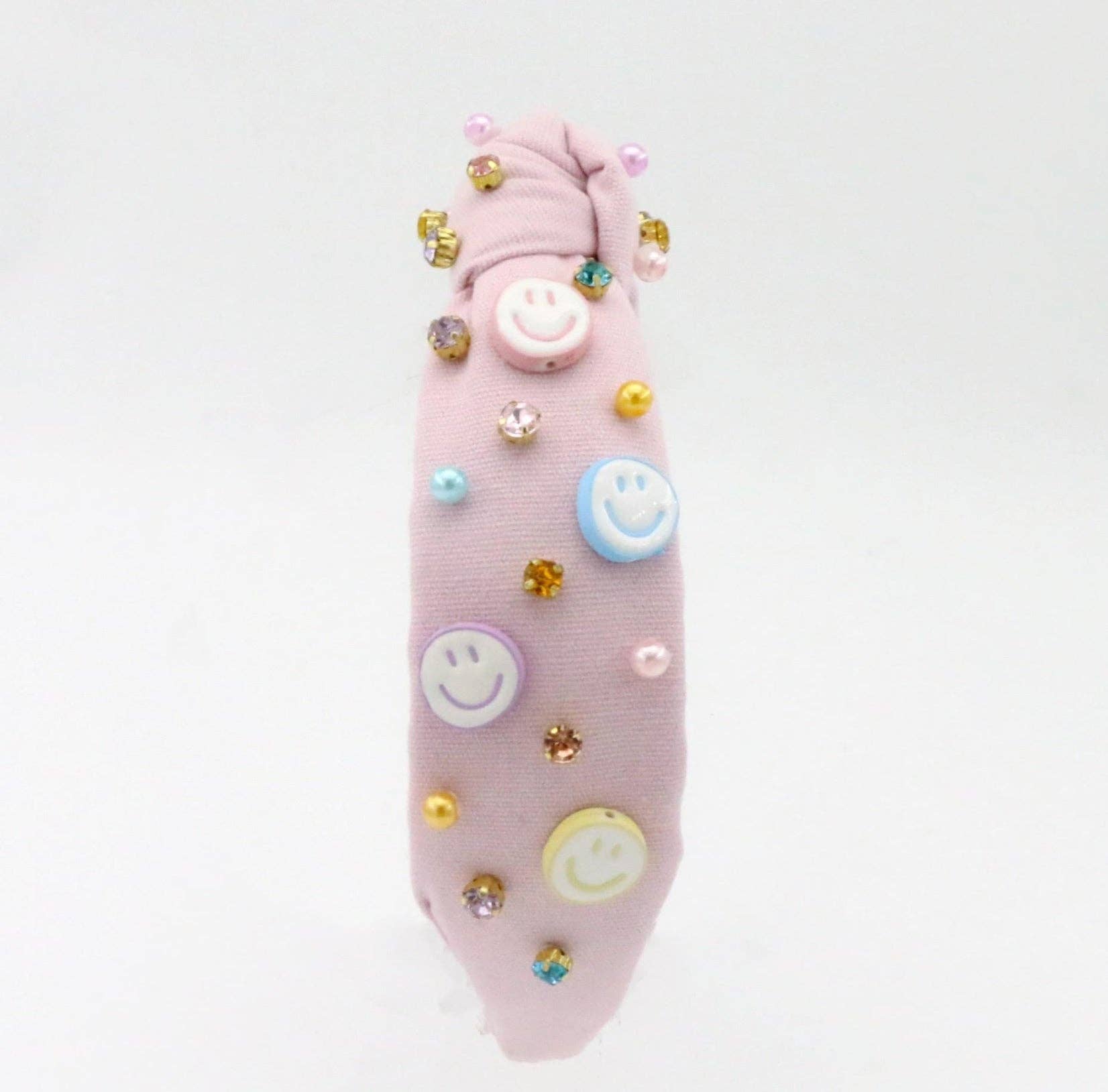 Smiley Face Knotted Headband