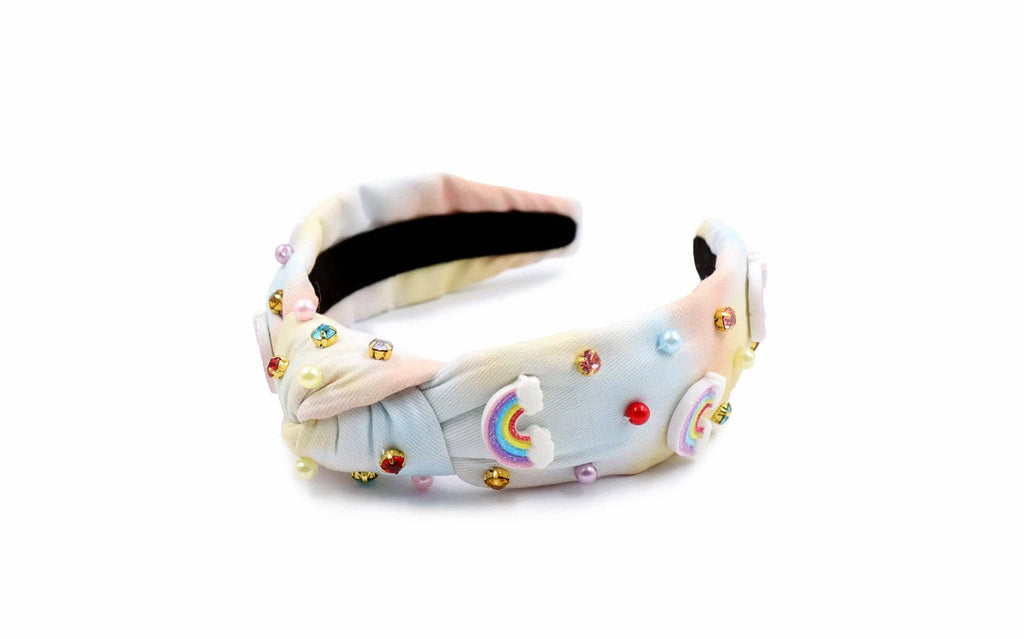 Rainbow Knotted Headband