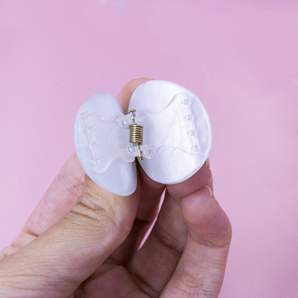 Smiley Face Hair Claw Clips