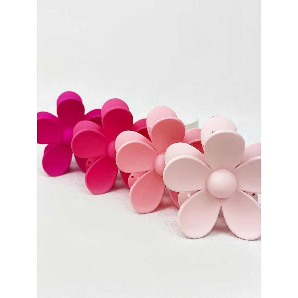 Pink Shades of Daisy Hair Clip