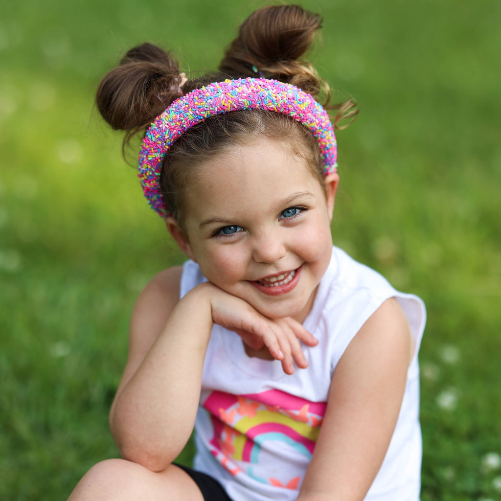 Padded Sprinkles Headband
