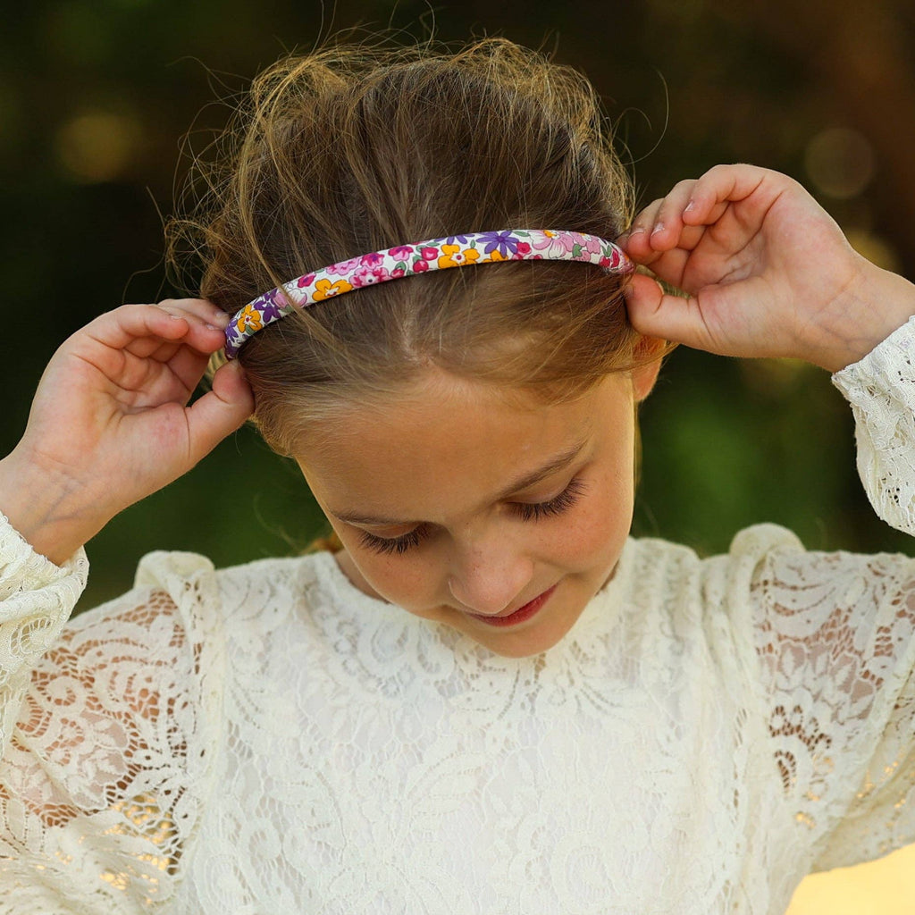 Thin Floral Headband