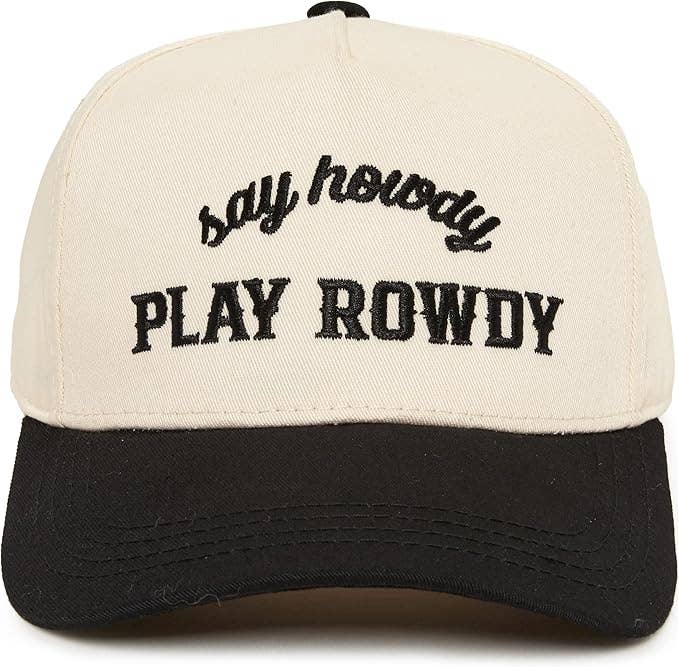 Say Howdy Play Rowdy Trucker