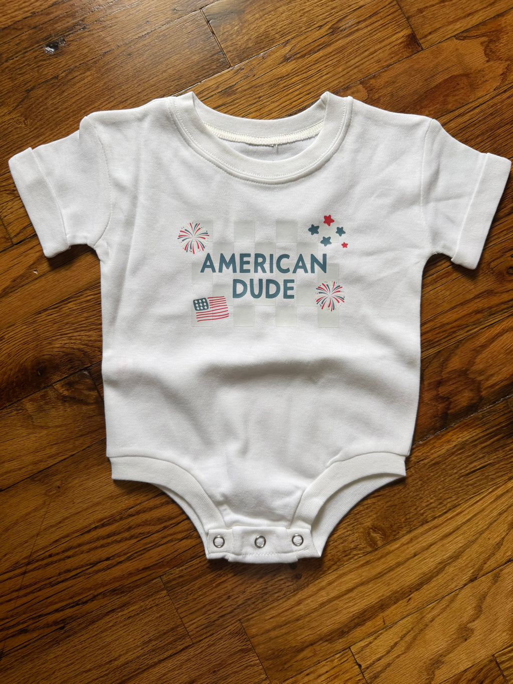 American Dude Romper