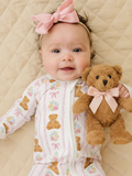 Honey bear Bamboo zip sleeper