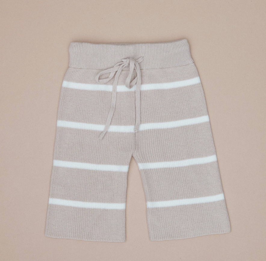 Oat Stripe Knit 2 Piece Set