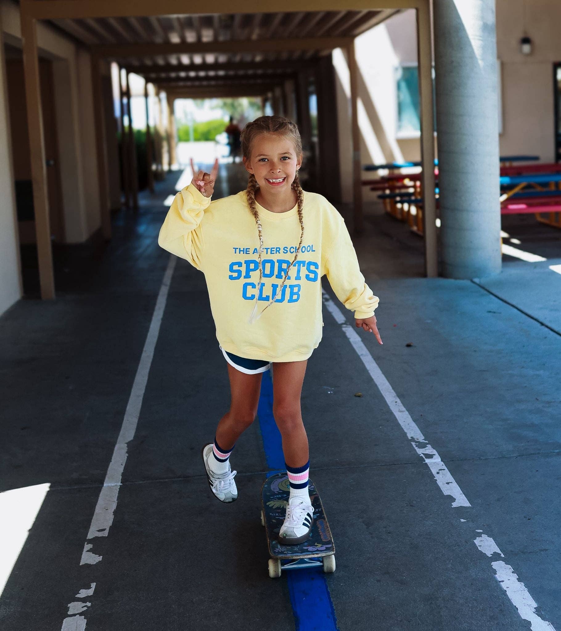 AFTER SCHOOL SPORTS CLUB | BUTTER YELLOW