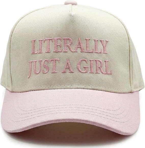 Kids Literally Just a Girl Trucker Hat