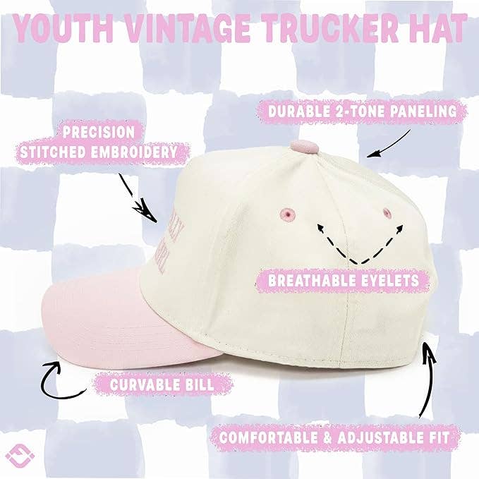Kids Literally Just a Girl Trucker Hat