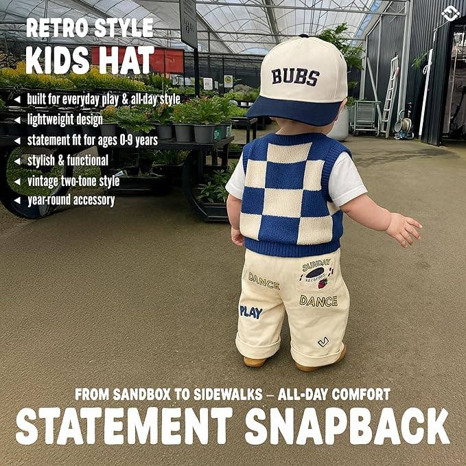Kids Bubs Trucker Hat