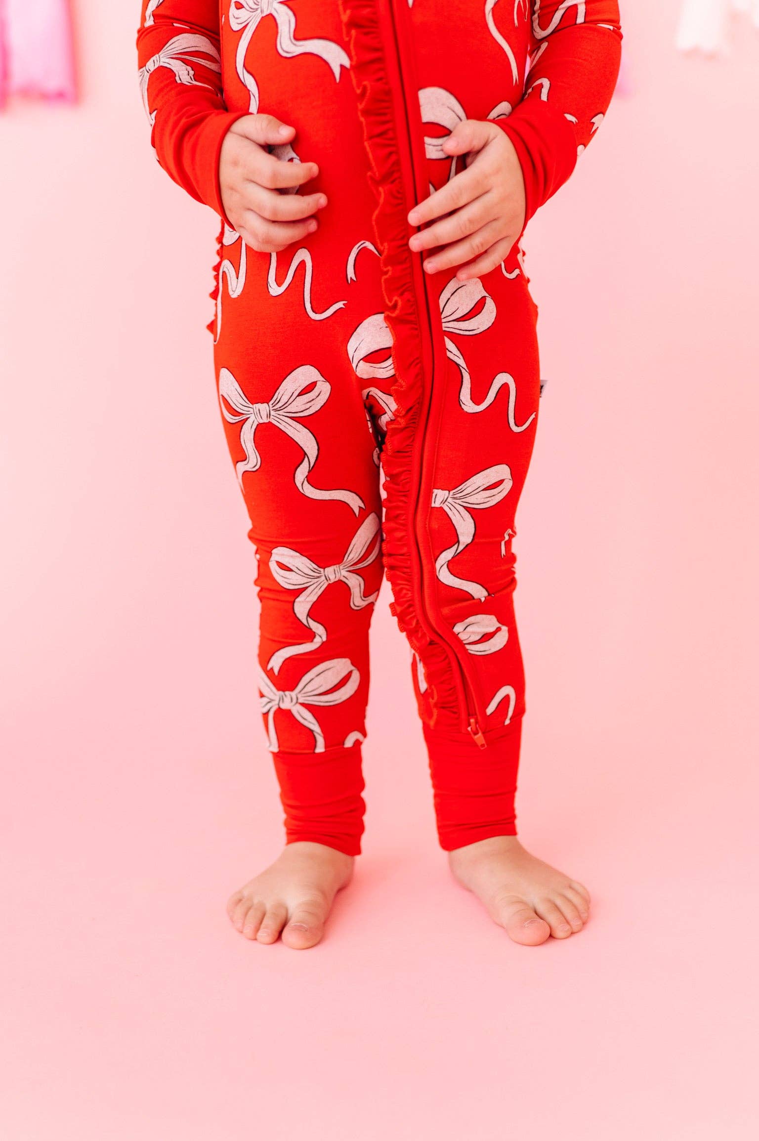 Bow Much Love Convertible Footies