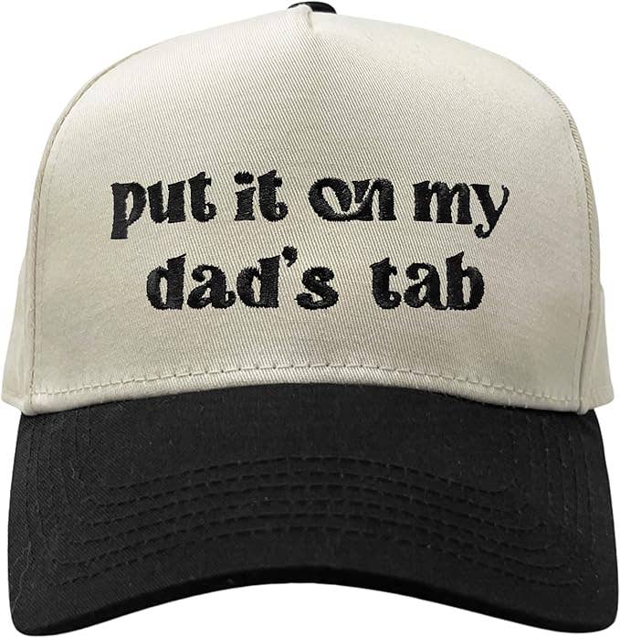 Kids Put It on My Dad's Tab Trucker Hat