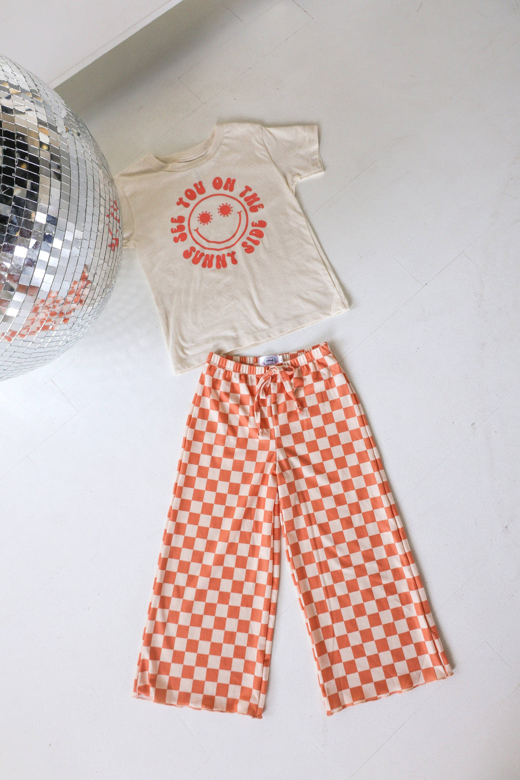 Retro Check Pants