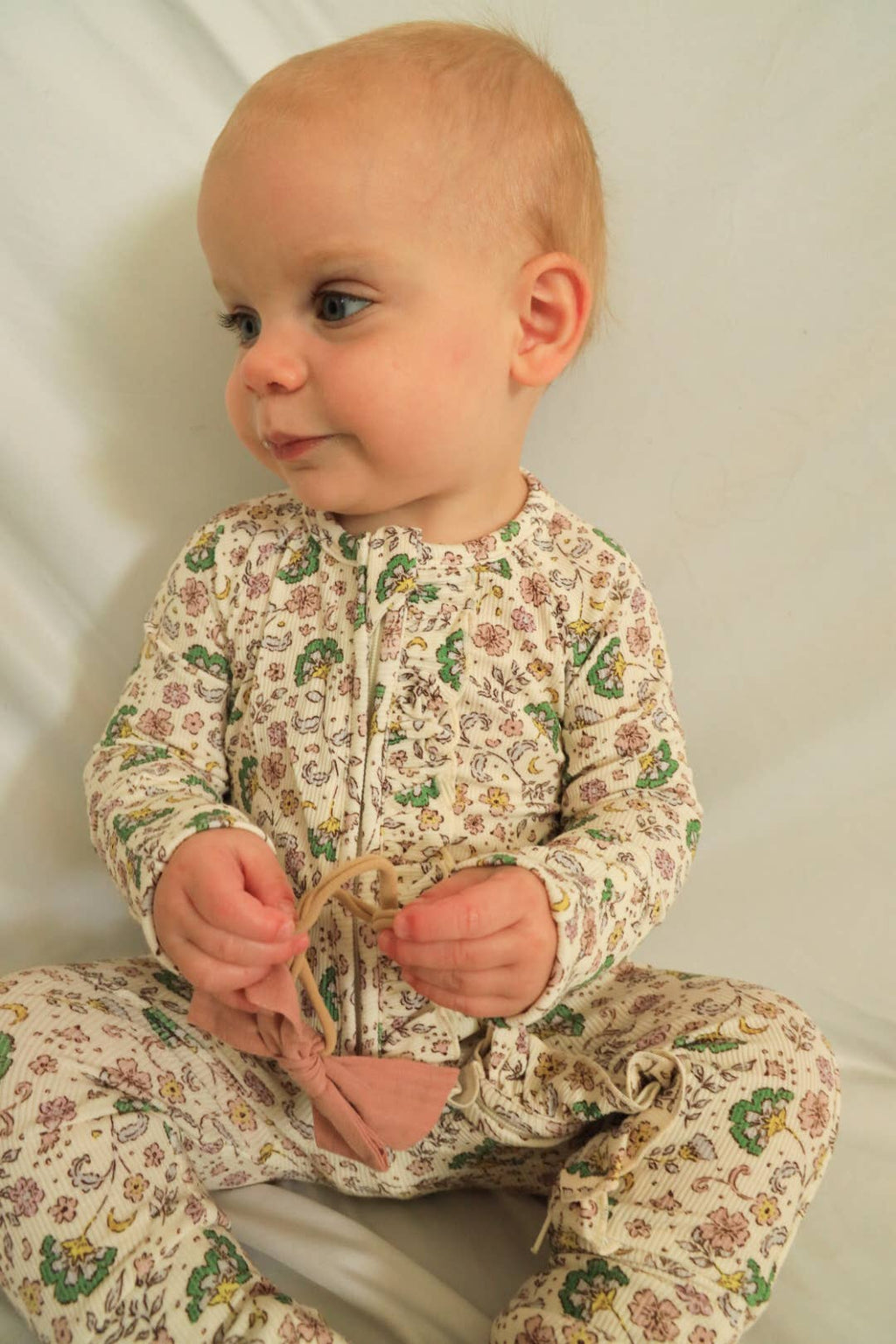 Floral Baby Bamboo Pajamas