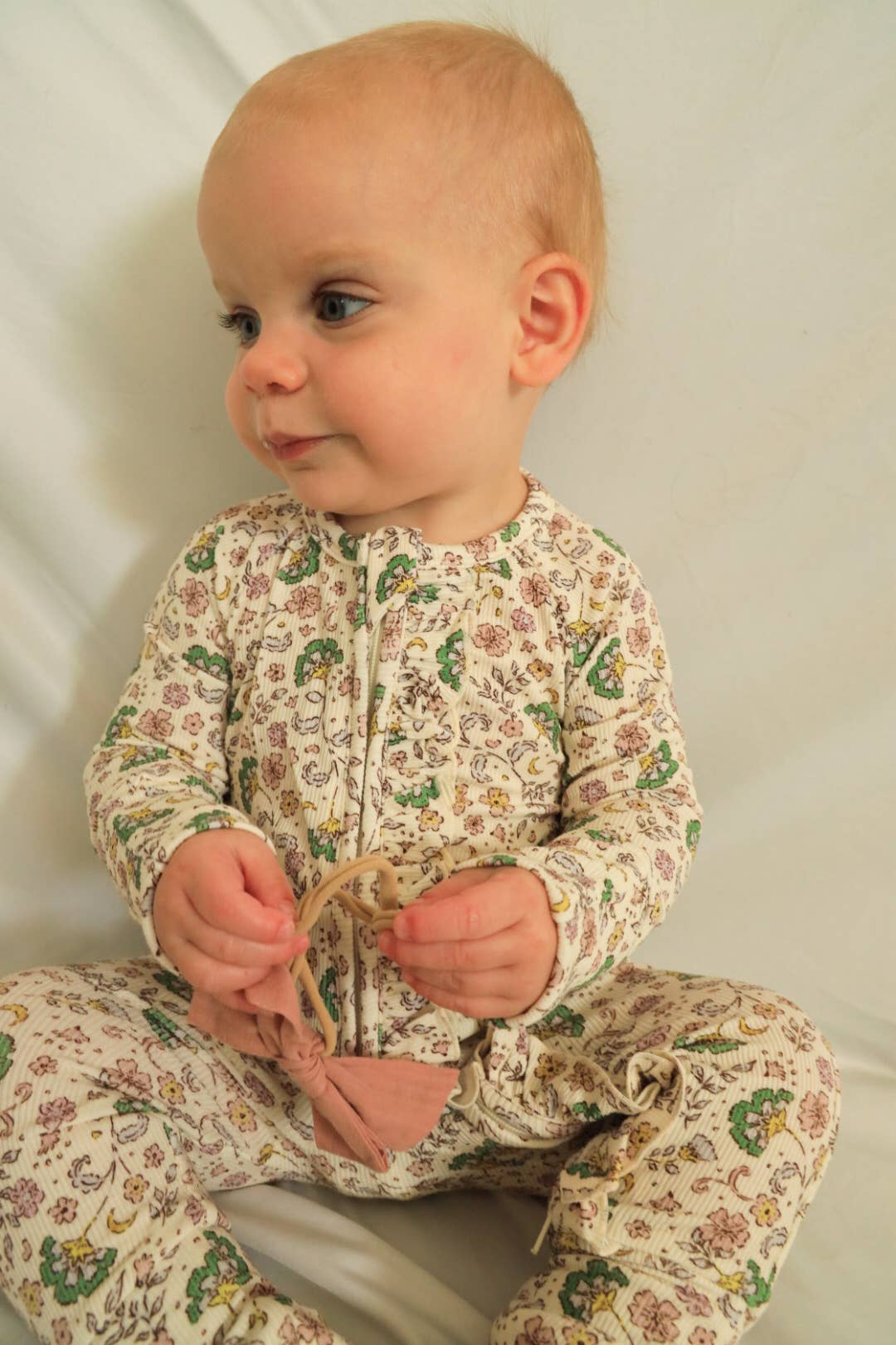 Floral Baby Bamboo Pajamas