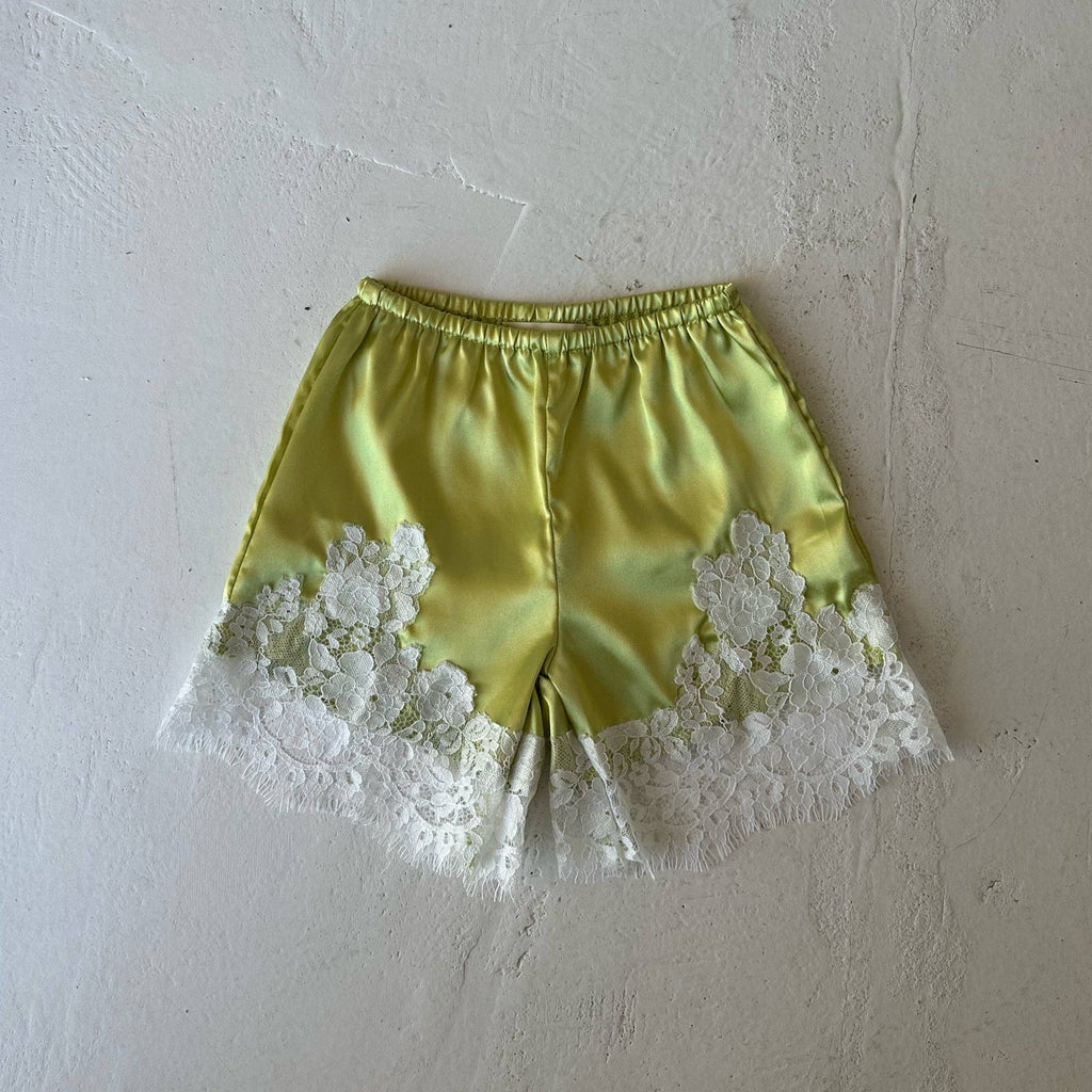Prickly Pear Satin Shorts