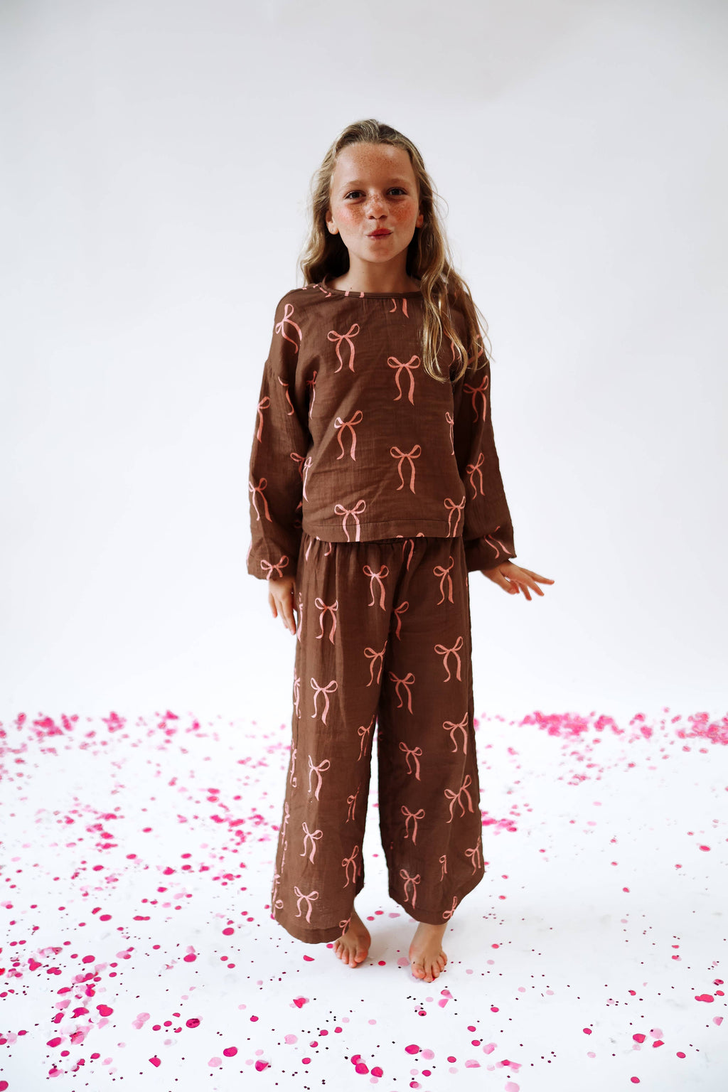 MAYA 2 PIECE SET | BOWS ALL OVER