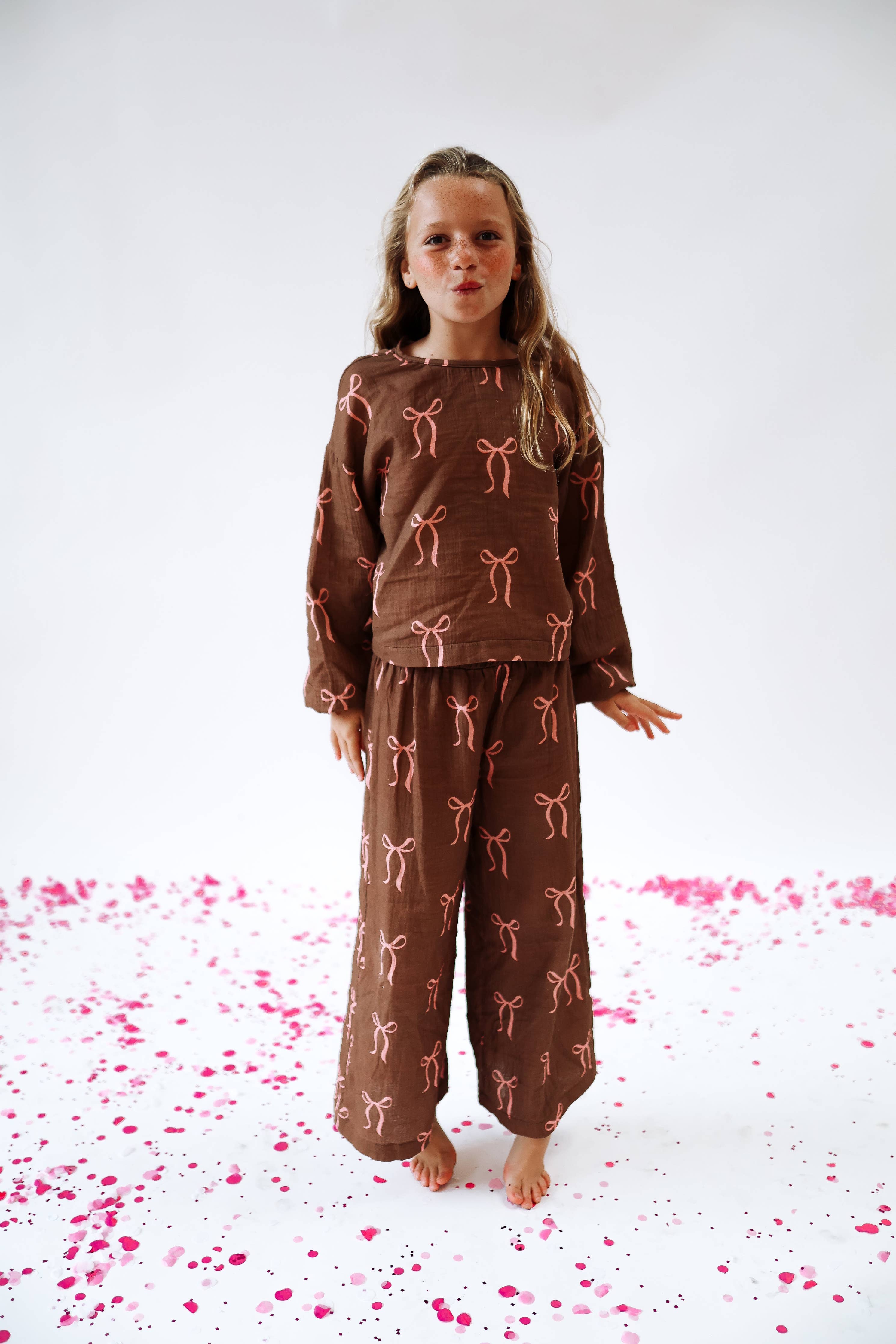 MAYA 2 PIECE SET | BOWS ALL OVER