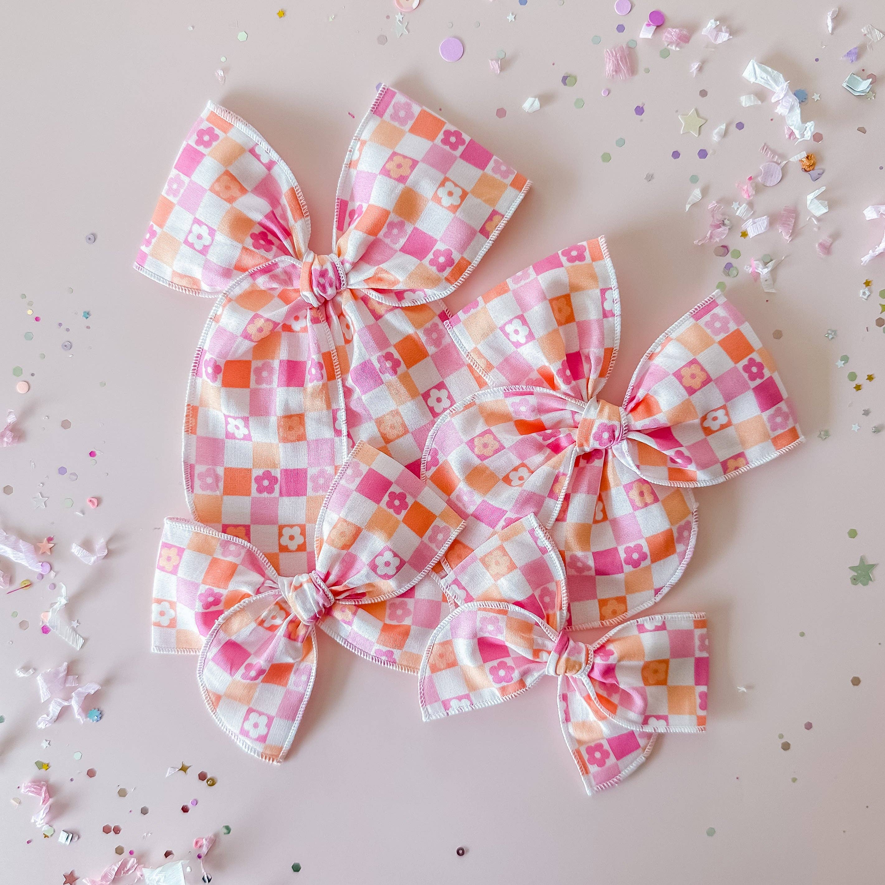 Floral Checkered