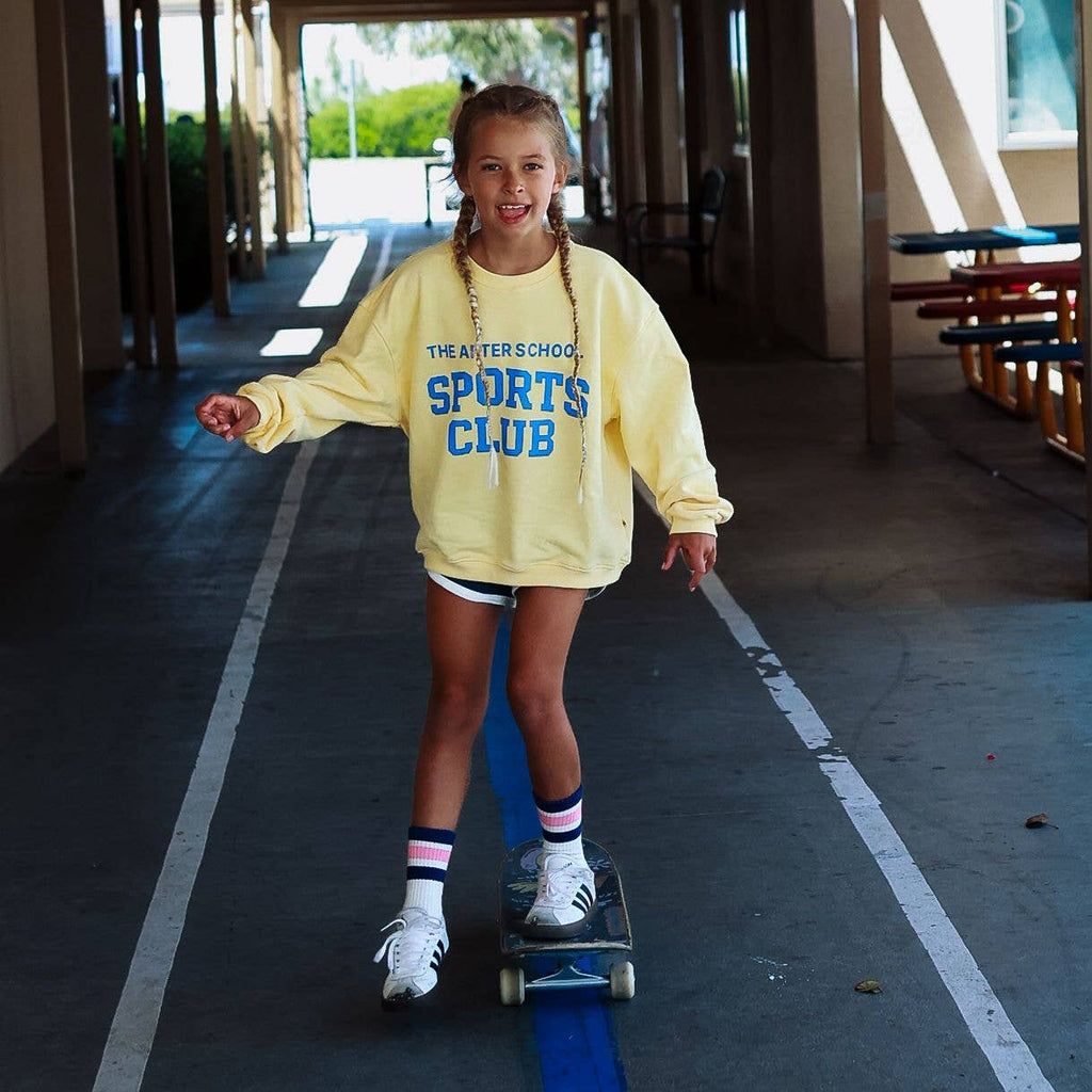 AFTER SCHOOL SPORTS CLUB | BUTTER YELLOW